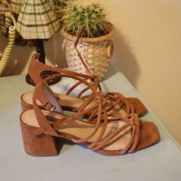 TOPSHOP SUEDE SANDALS - 6.5 - Picture 3 of 13